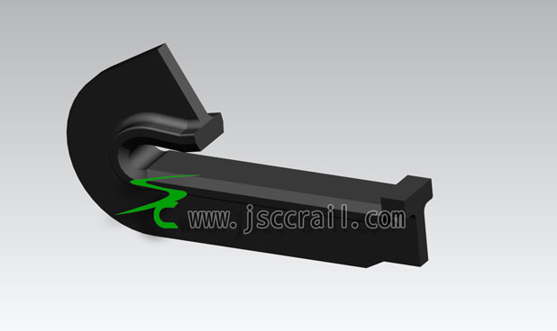 Rail anchor U type